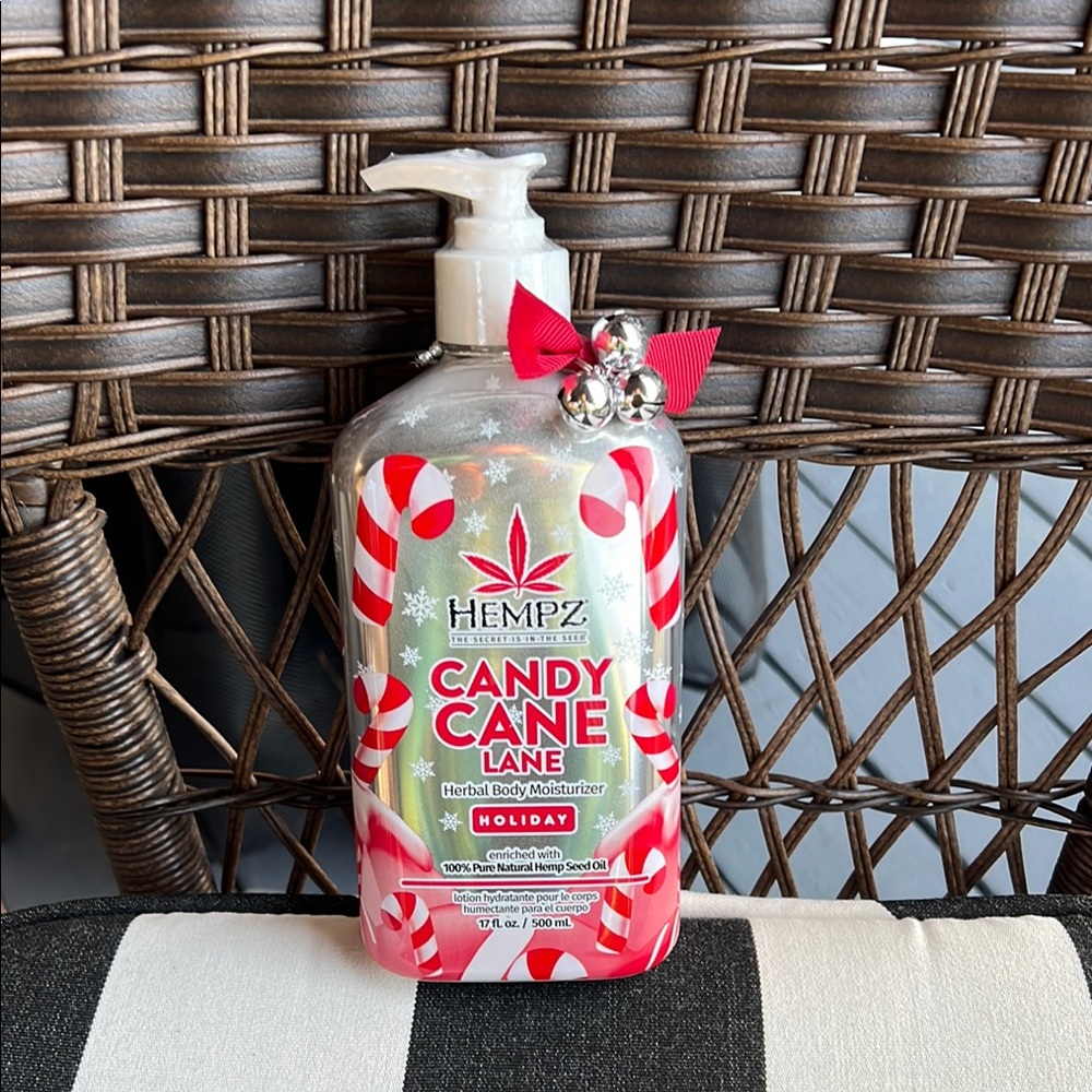 Hempz Candy Cane Lane Herbal Body Moisturizer - Holiday